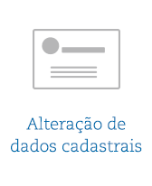 alteração de dados cadastrais