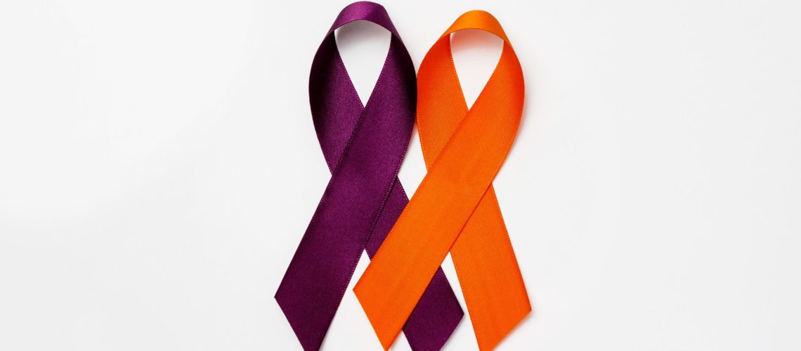 february-awareness-month-campaign-with-purple-orange-ribbon